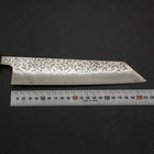 Kiritsuke AUS-10 Tsuchime Damascus Sumi Urushi Handle 210mm-[Musashi]-[Japanese-Kitchen-Knives]