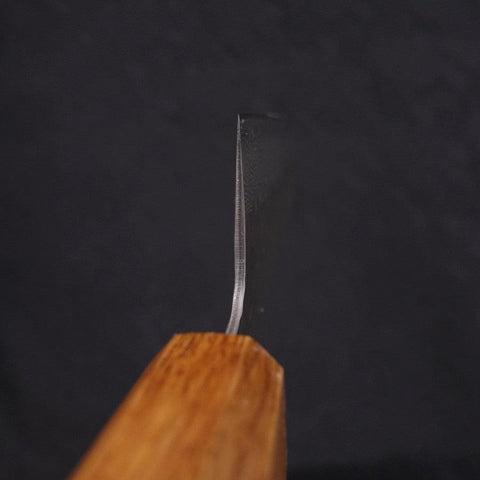 Kiritsuke AUS-10 Tsuchime Damascus Yaki Urushi Handle 210mm-[Musashi]-[Japanese-Kitchen-Knives]