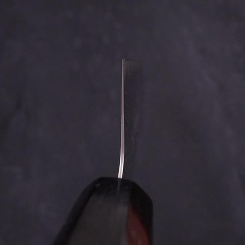 Kiritsuke AUS-10 Wave Nickel Damascus Buffalo Magnolia Handle 240mm-[Musashi]-[Japanese-Kitchen-Knives]