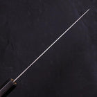 Kiritsuke AUS-10 Wave Nickel Damascus Buffalo Magnolia Handle 240mm-[Musashi]-[Japanese-Kitchen-Knives]