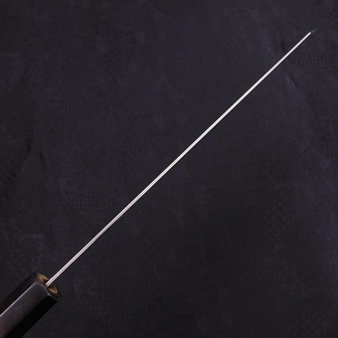 Kiritsuke AUS-10 Wave Nickel Damascus Buffalo Magnolia Handle 240mm-[Musashi]-[Japanese-Kitchen-Knives]