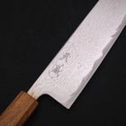 Kiritsuke AUS-10 Wave Nickel Damascus Yaki Urushi Handle 240mm-[Musashi]-[Japanese-Kitchen-Knives]