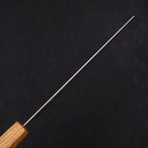 Kiritsuke AUS-10 Wave Nickel Damascus Yaki Urushi Handle 240mm-[Musashi]-[Japanese-Kitchen-Knives]