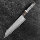 Kiritsuke Blue Steel #2 Nashiji Damascus Maple Handle 230mm (9.0”)-[Musashi]-[Japanese-Kitchen-Knives]