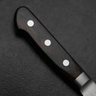 Kiritsuke Blue Super Tsuchime Brown Western Handle 210mm (8.3”)-[Musashi]-[Japanese-Kitchen-Knives]