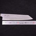 Kiritsuke Blue Steel #1 Suminagashi Black Ishime Handle 200mm-[Musashi]-[Japanese-Kitchen-Knives]