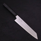 Kiritsuke Blue Steel #1 Suminagashi Black Ishime Handle 200mm-[Musashi]-[Japanese-Kitchen-Knives]