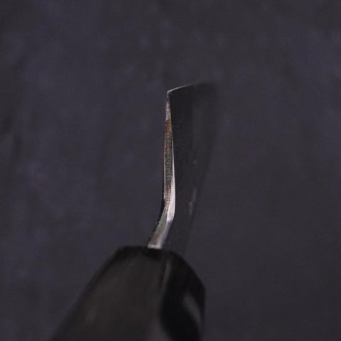 Kiritsuke Blue Steel #1 Suminagashi Mango de Ébano con Cuerno de Búfalo 200mm