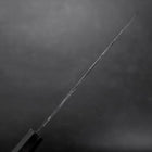 Kiritsuke Blue Steel #2 Kurouchi Buffalo Ebony Handle 210mm-[Musashi]-[Japanese-Kitchen-Knives]