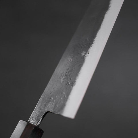 Kiritsuke Blue Steel #2 Kurouchi Ebony Handle 210mm-[Musashi]-[Japanese-Kitchen-Knives]