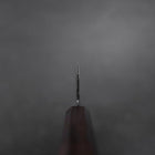 Kiritsuke Blue Steel #2 Kurouchi Ebony Handle 210mm-[Musashi]-[Japanese-Kitchen-Knives]