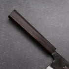 Kiritsuke Blue Steel #2 Kurouchi Ebony Handle 210mm-[Musashi]-[Japanese-Kitchen-Knives]