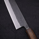 Kiritsuke Blue Steel #2 Kurouchi Sumi Urushi Handle 210mm-[Musashi]-[Japanese-Kitchen-Knives]