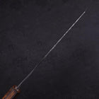 Kiritsuke Blue Steel #2 Kurouchi Sumi Urushi Handle 210mm-[Musashi]-[Japanese-Kitchen-Knives]