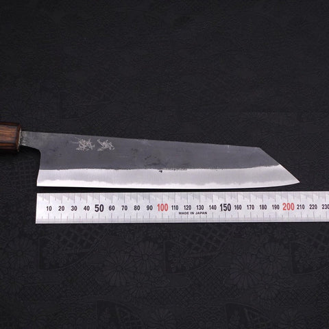 Kiritsuke Blue Steel #2 Kurouchi Sumi Urushi Handle 210mm-[Musashi]-[Japanese-Kitchen-Knives]