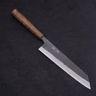 Kiritsuke Blue Steel #2 Kurouchi Sumi Urushi Handle 210mm-[Musashi]-[Japanese-Kitchen-Knives]