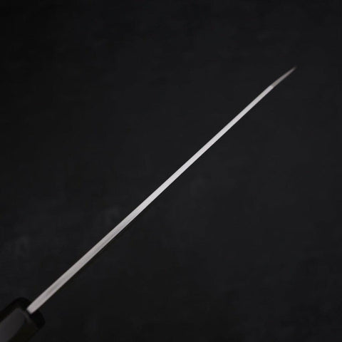 Kiritsuke Blue Steel #2 Suminagashi Mango de Ébano con Cuerno de Búfalo 240 mm