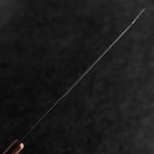 Kiritsuke Bread knife VG-10 Mirror Damascus Maple Handle 210mm - Black (8.3”)-[Musashi]-[Japanese-Kitchen-Knives]