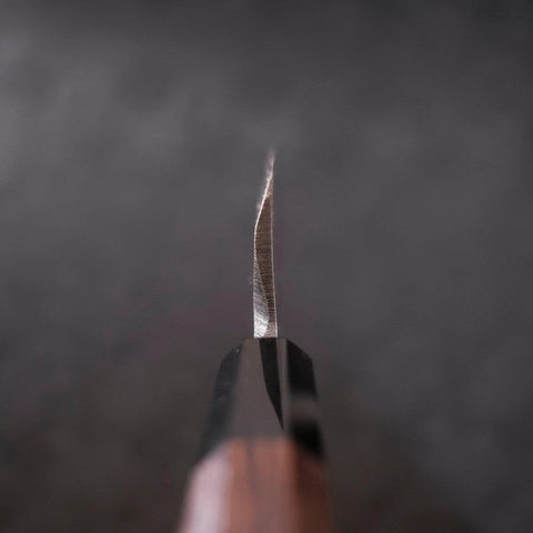 Kiritsuke Deba Blue Steel #2 Kurouchi Buffalo Wenge Handle 150mm-[Musashi]-[Japanese-Kitchen-Knives]