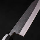 Kiritsuke Deba Blue Steel #2 Kurouchi Buffalo Wenge Handle 165mm-[Musashi]-[Japanese-Kitchen-Knives]