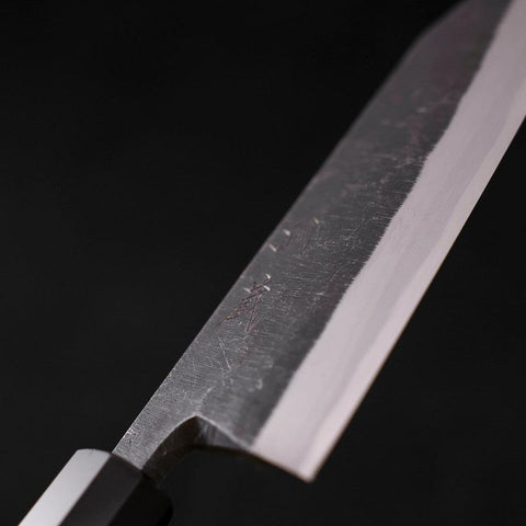 Kiritsuke Deba Blue Steel #2 Kurouchi Buffalo Wenge Handle 165mm-[Musashi]-[Japanese-Kitchen-Knives]