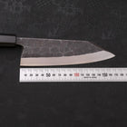 Kiritsuke Deba Blue Steel #2 Kurouchi Buffalo Wenge Handle 165mm-[Musashi]-[Japanese-Kitchen-Knives]