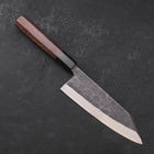 Kiritsuke Deba Blue Steel #2 Kurouchi Buffalo Wenge Handle 165mm-[Musashi]-[Japanese-Kitchen-Knives]