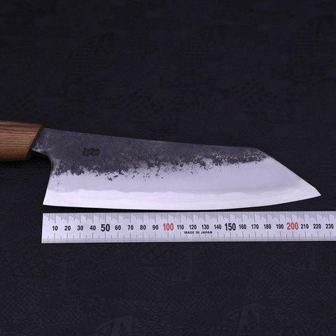 Kiritsuke Deba White Steel #1 Enju Handle 230mm-[Musashi]-[Japanese-Kitchen-Knives]