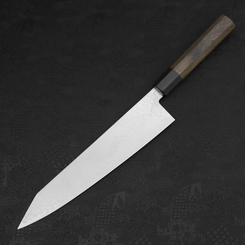 Kiritsuke Gyuto SG-2 Damascus Dark Green Handle 240mm-[Musashi]-[Japanese-Kitchen-Knives]