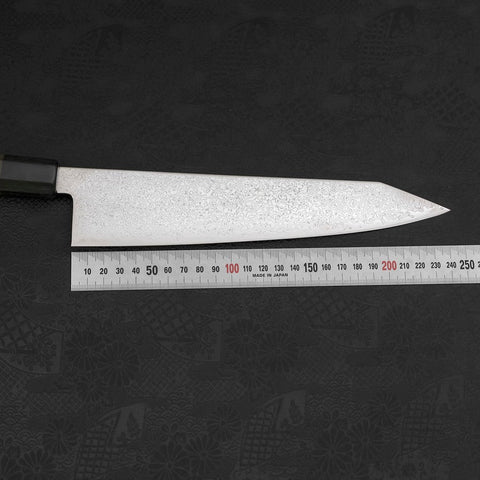 Kiritsuke Gyuto SG-2 Damascus Dark Green Handle 240mm-[Musashi]-[Japanese-Kitchen-Knives]