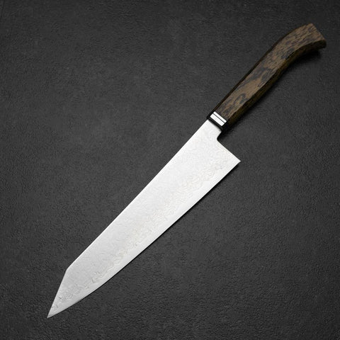 Kiritsuke Gyuto SG-2 Damascus Western Golden Ebony Handle 210mm-[Musashi]-[Japanese-Kitchen-Knives]