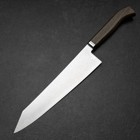 Kiritsuke Gyuto SG-2 Damascus Western Golden Ebony Handle 240mm-[Musashi]-[Japanese-Kitchen-Knives]