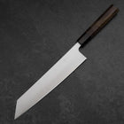 Kiritsuke Gyuto Silver Steel #3 Polished Walnut Handle 240mm (9.4”)-[Musashi]-[Japanese-Kitchen-Knives]