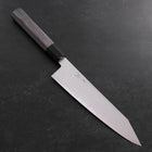 Kiritsuke Gyuto VG-10 Damascus Grey Cherry Handle 210mm-[Musashi]-[Japanese-Kitchen-Knives]