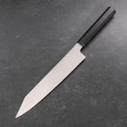 Kiritsuke Gyuto VG-10 Mirror Buffalo Ebony Handle 240mm-[Musashi]-[Japanese-Kitchen-Knives]