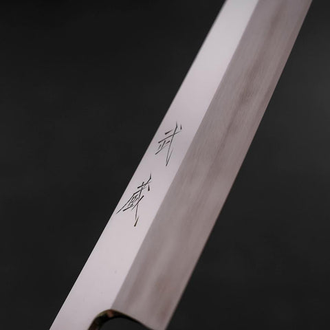 Kiritsuke Gyuto VG-10 Mirror Buffalo Ebony Handle 240mm-[Musashi]-[Japanese-Kitchen-Knives]