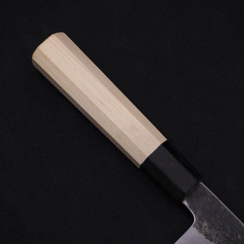 Kiritsuke Gyuto Acero Blanco #2 Kurouchi Mango de Búfalo y Magnolia 200mm