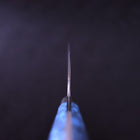 Kiritsuke Nakiri SG-2 Damascus Turquoise Blue Handle 170mm-[Musashi]-[Japanese-Kitchen-Knives]
