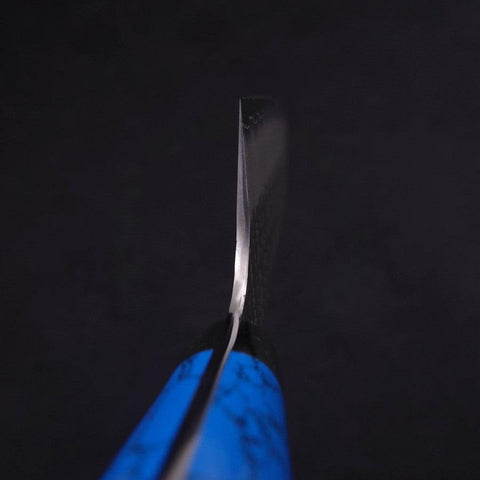 Kiritsuke Nakiri SG-2 Tsuchime Mango de Turquesa Azul 170mm