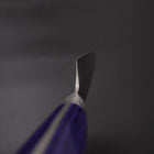 Kiritsuke Petty AUS-10 Stainless Tsuchime Western-Blue Handle 145mm-[Musashi]-[Japanese-Kitchen-Knives]