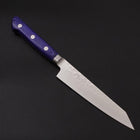 Kiritsuke Petty AUS-10 Stainless Tsuchime Western-Blue Handle 145mm-[Musashi]-[Japanese-Kitchen-Knives]