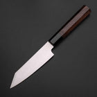 Kiritsuke Petty SLD Mirror Buffalo Walnut Handle 125mm (4.9”)-[Musashi]-[Japanese-Kitchen-Knives]