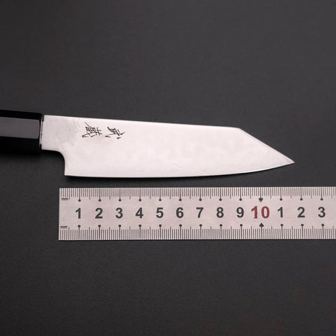 Kiritsuke Petty SLD Mirror Buffalo Walnut Handle 125mm (4.9”)-[Musashi]-[Japanese-Kitchen-Knives]