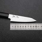 Kiritsuke Petty VG-10 Damascus Ebony Handle 100mm-[Musashi]-[Japanese-Kitchen-Knives]