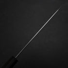 Kiritsuke Petty VG-10 Damascus Ebony Handle 145mm-[Musashi]-[Japanese-Kitchen-Knives]