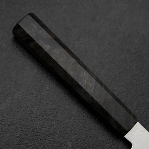 Kiritsuke Petty VG-10 Damascus Gray Birch Handle 120mm-[Musashi]-[Japanese-Kitchen-Knives]