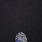 Kiritsuke Petty VG-10 Damascus Ocean Blue-White Mix Handle 130mm-[Musashi]-[Japanese-Kitchen-Knives]