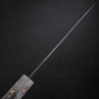 Kiritsuke Petty VG-10 Damascus Ocean White Black Gold Handle 130mm (5.1”)-[Musashi]-[Japanese-Kitchen-Knives]