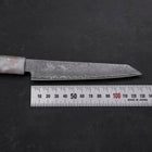 Kiritsuke Petty VG-10 Damascus Ocean White Black Gold Handle 130mm (5.1”)-[Musashi]-[Japanese-Kitchen-Knives]