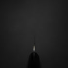 Kiritsuke Petty VG-10 Tsuchime Buffalo Ebony Handle 150mm (5.9”)-[Musashi]-[Japanese-Kitchen-Knives]